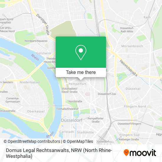 Domus Legal Rechtsanwalts map