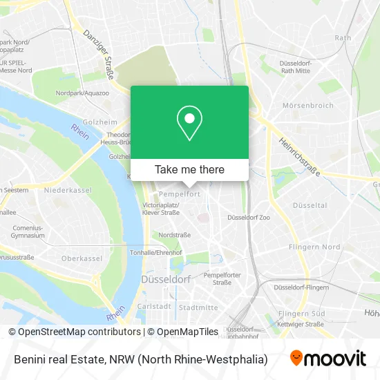 Карта Benini real Estate
