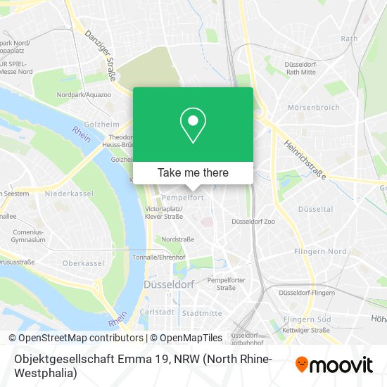 Objektgesellschaft Emma 19 map