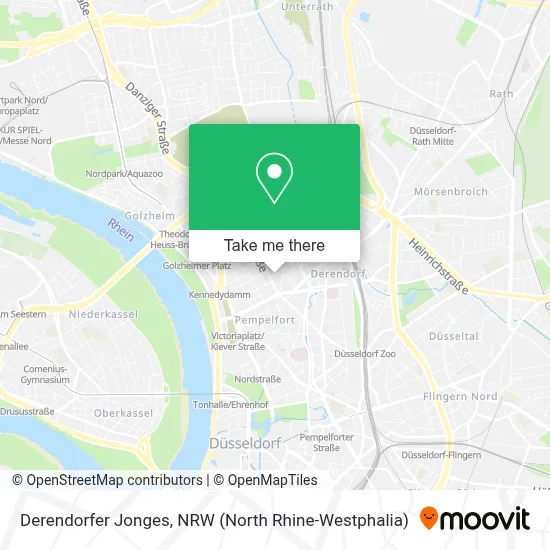 Derendorfer Jonges map