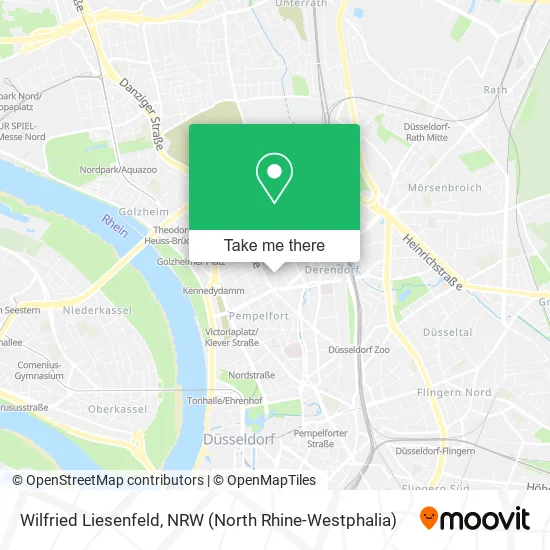 Wilfried Liesenfeld map