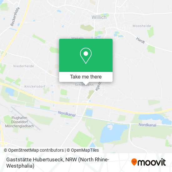 Gaststätte Hubertuseck map