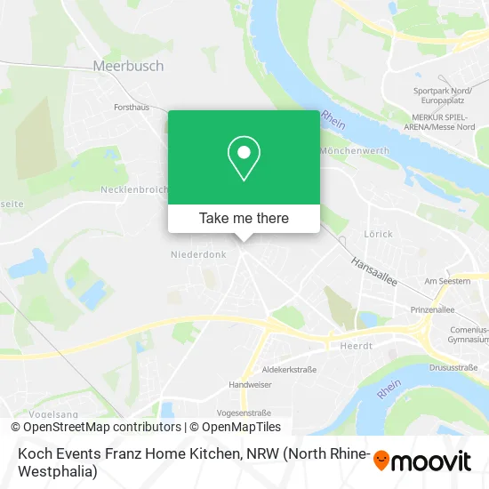 Карта Koch Events Franz Home Kitchen