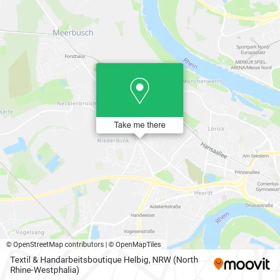 Карта Textil & Handarbeitsboutique Helbig