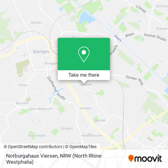 Notburgahaus Viersen map