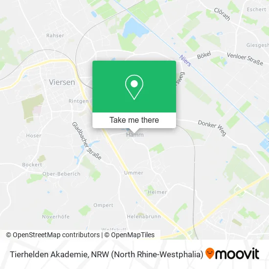 Карта Tierhelden Akademie
