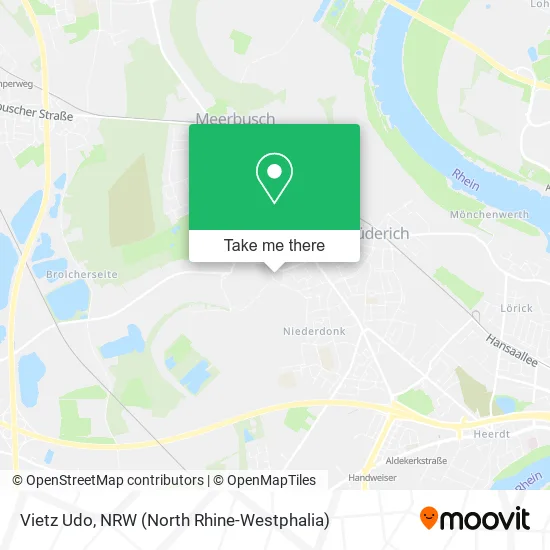 Карта Vietz Udo