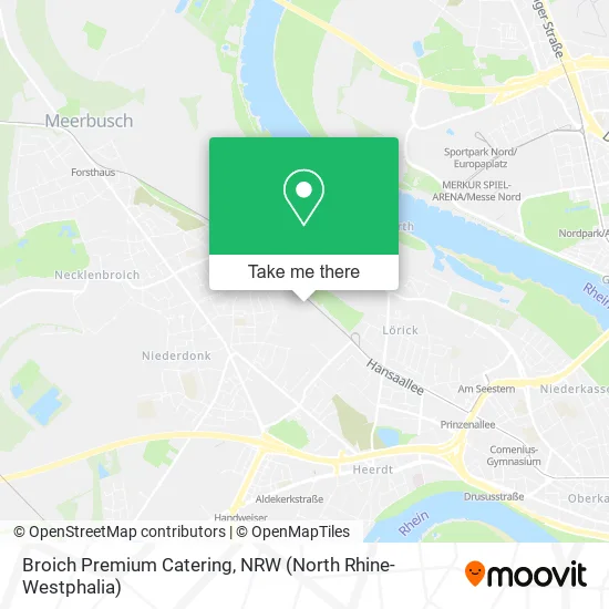 Broich Premium Catering map