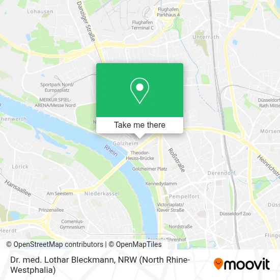 Dr. med. Lothar Bleckmann map