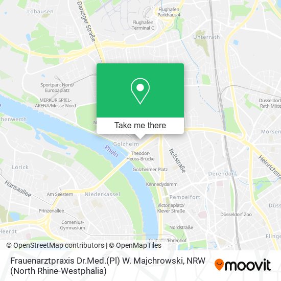 Frauenarztpraxis Dr.Med.(Pl) W. Majchrowski map