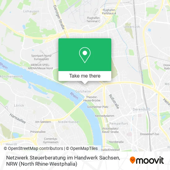 Карта Netzwerk Steuerberatung im Handwerk Sachsen