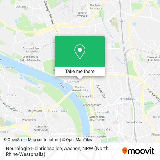 Neurologie Heinrichsallee, Aachen map