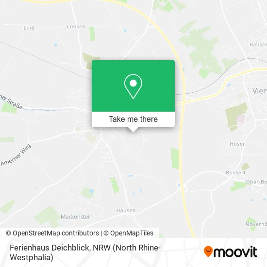 Ferienhaus Deichblick map