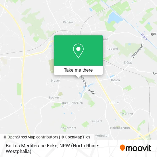 Bartus Mediterane Ecke map