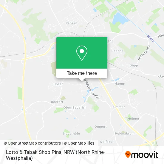 Lotto & Tabak Shop Pina map