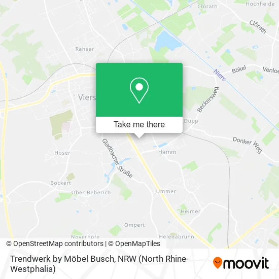 Карта Trendwerk by Möbel Busch