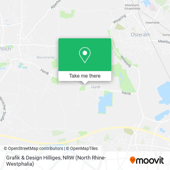 Grafik & Design Hilliges map