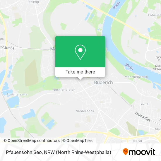 Карта Pfauensohn Seo