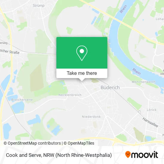 Карта Cook and Serve