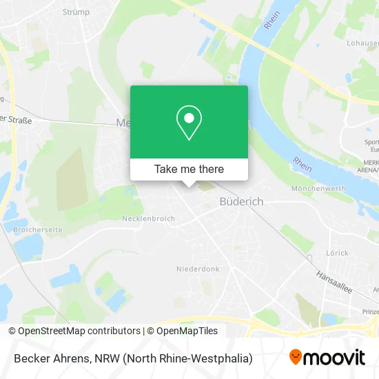 Карта Becker Ahrens