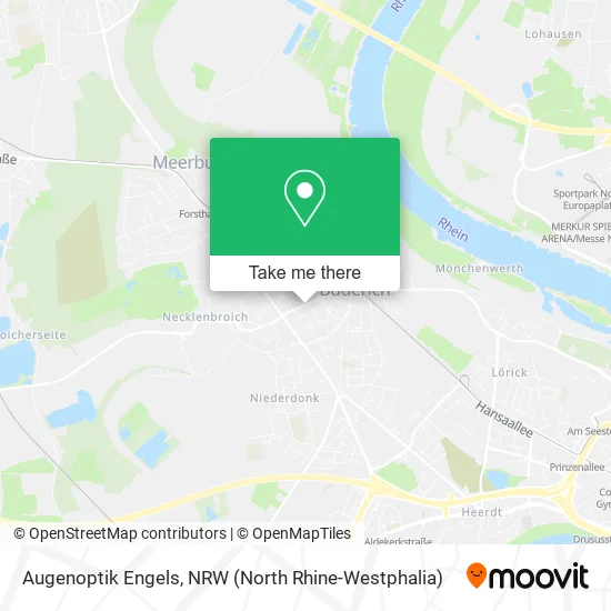 Карта Augenoptik Engels