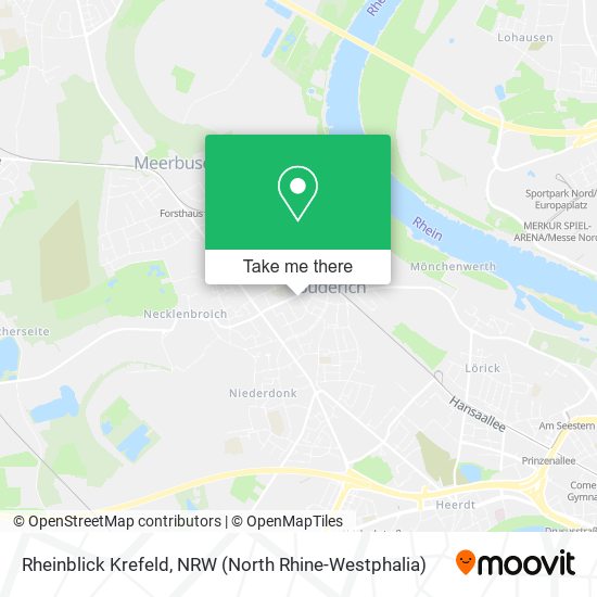 Карта Rheinblick Krefeld