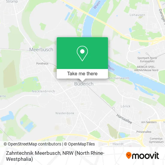 Zahntechnik Meerbusch map