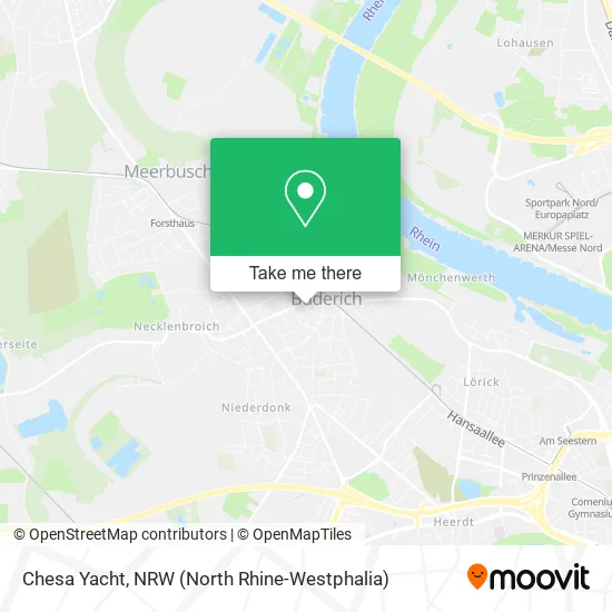 Карта Chesa Yacht