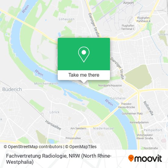 Fachvertretung Radiologie map