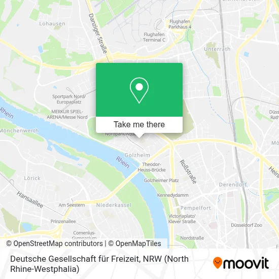 Deutsche Gesellschaft für Freizeit map