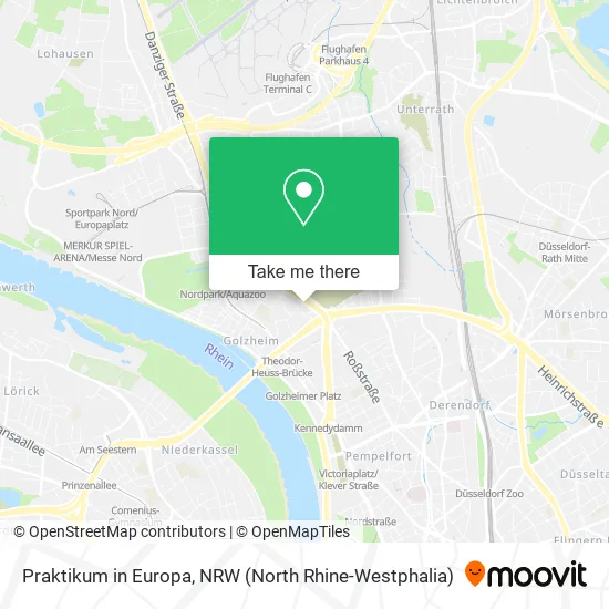 Карта Praktikum in Europa