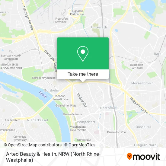 Arteo Beauty & Health map