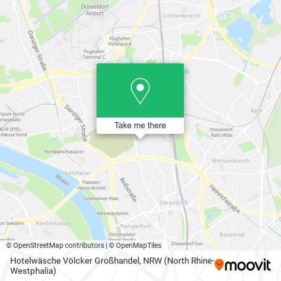 Hotelwäsche Völcker Großhandel map