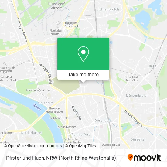 Pfister und Huch map