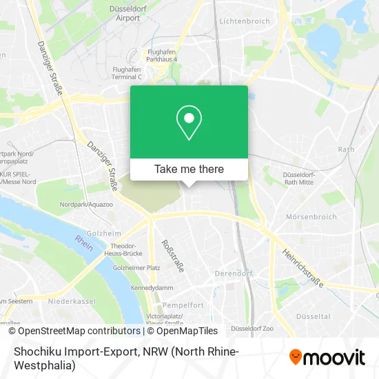 Карта Shochiku Import-Export