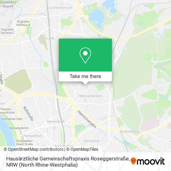 Hausärztliche Gemeinschaftspraxis Roseggerstraße map