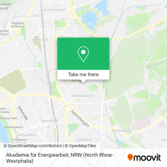 Карта Akademie für Energiearbeit