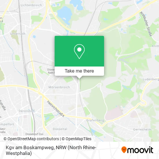 Kgv am Boskampweg map