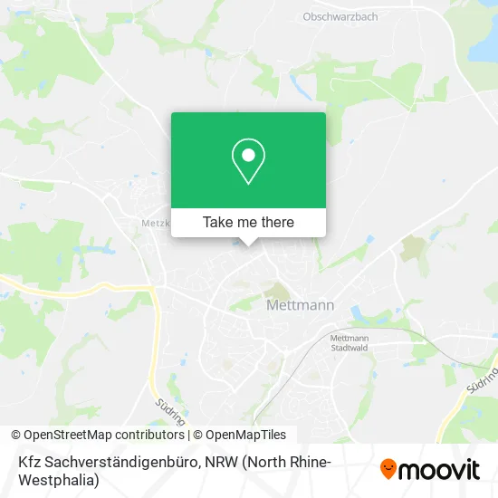 Карта Kfz Sachverständigenbüro