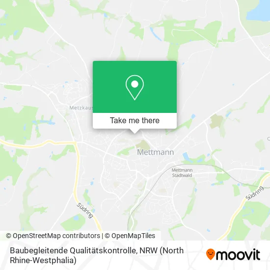Карта Baubegleitende Qualitätskontrolle