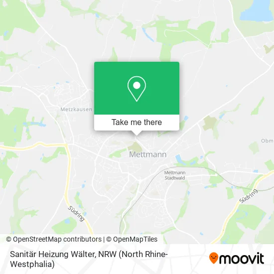 Карта Sanitär Heizung Wälter