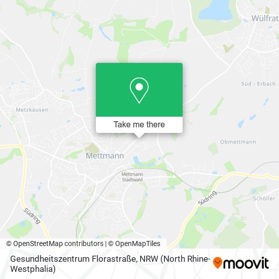 Gesundheitszentrum Florastraße map