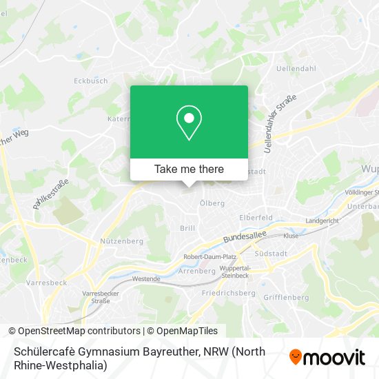 Schülercafè Gymnasium Bayreuther map