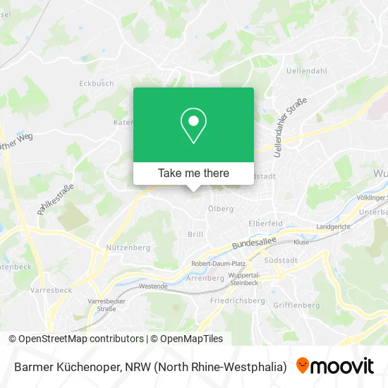 Barmer Küchenoper map