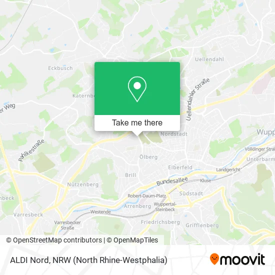 Карта ALDI Nord