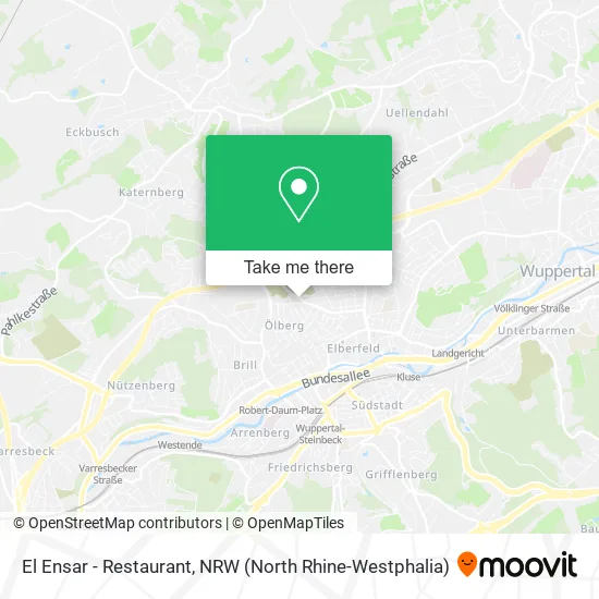Карта El Ensar - Restaurant