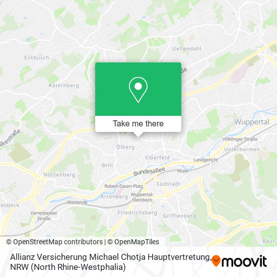 Allianz Versicherung Michael Chotja Hauptvertretung map