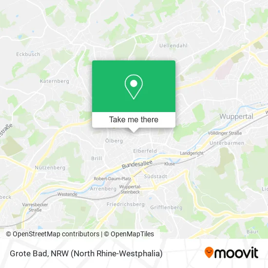Grote Bad map