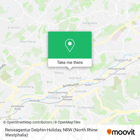 Карта Reiseagentur Delphin-Holiday