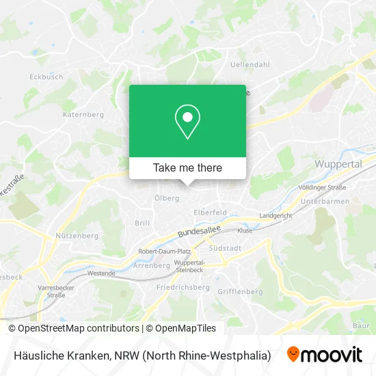 Häusliche Kranken map
